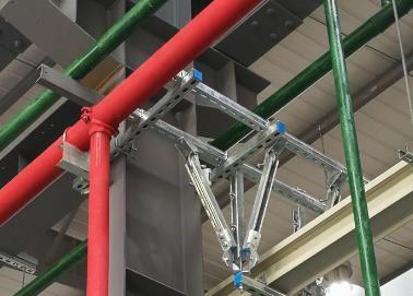 永康该抗震支架的整体式支吊架结构协调性好